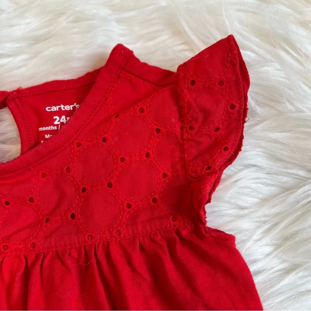 Carter's Crewneck Eyelet Top‎